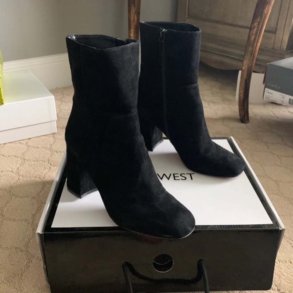 Nine West Block Booties